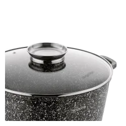 Garnek ceramiczny wysoki Konighoffer Kingstone 14 l okrągły z aromatyzerem