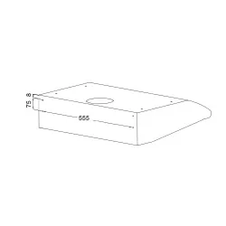 Okap Akpo WK-7 P3060 Biały