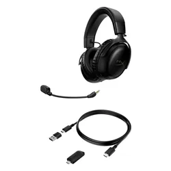 Беспроводные наушники с микрофоном HyperX Cloud III Wireless-черный