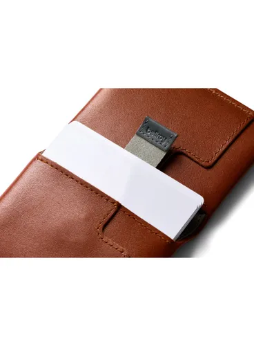 Кожаный кошелек Bellroy Slim Sleeve - sienna