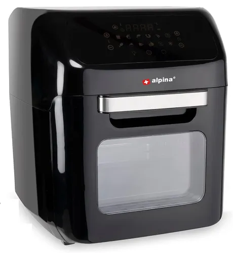 Air Fryer Frytkownica beztłuszczowa ALPINA 871125219568 12l z okienkiem do obserwacji postępów gotowania
