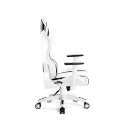 Fotel Diablo Chairs X-Horn 2.0 Normal Size Gamingowy do 160kg Skóra ECO Biało-czarny