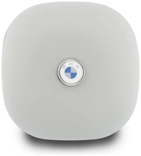 Słuchawki dokanałowe BMW Leather Metal Logo ANC Taupe