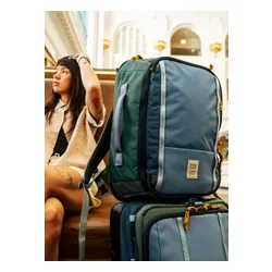 Plecak podróżny Topo Designs Global Travel Backpack - stone blue / forest