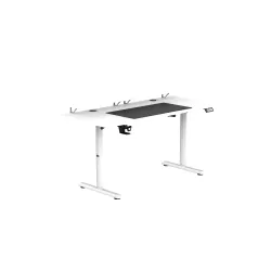 Biurko Ultradesk HIGHLANDER XXL 160cm Regulacja wysokości Biały