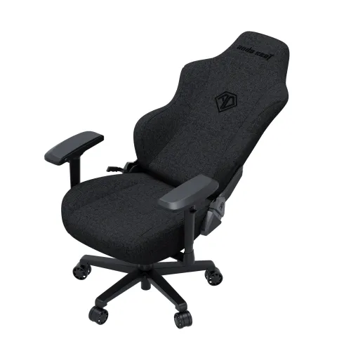 Fotel Anda Seat Phantom 3 Pro L Gamingowy do 120kg Tkanina Ciemnoszary