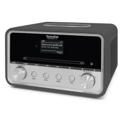 Radioodbiornik TechniSat DigitRadio 586 Radio FM DAB+ Internetowe Bluetooth Antracyt-srebrny