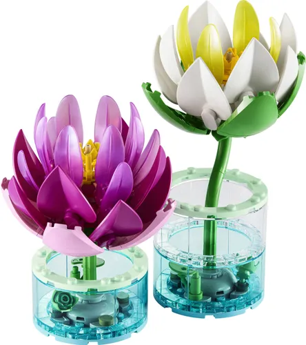 LEGO 11511 Botanicals: водяные лилии, набор кубиков 9+ цветы растения