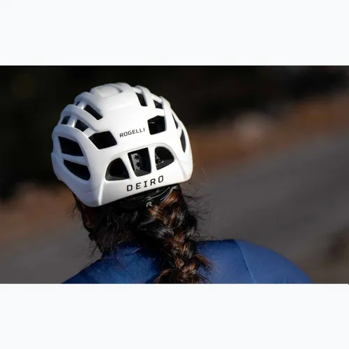 Kask rowerowy Rogelli Deiro white