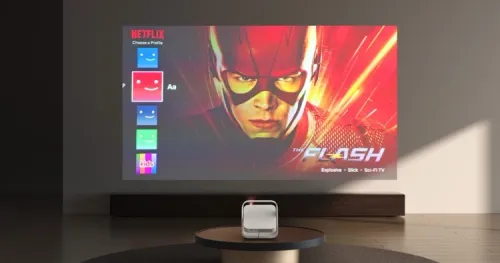 Projektor XGIMI Elfin Flip Plus Full HD (1920 x 1080), 500 ANSI lumen, Wi-Fi, Bluetooth