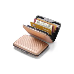 Portfel aluminiowy Ogon Design Stockholm V3 - rose gold