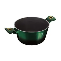 Garnek tytanowy 4.1L 24cm BERLINGER HAUS Metallic Line Emerald BH-6058
