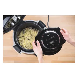 Аэрогриль Tefal Cook4me Touch Wi-Fi CY9128 + крышка для выпечки EY1508 1600 Вт 6л мобильное приложение