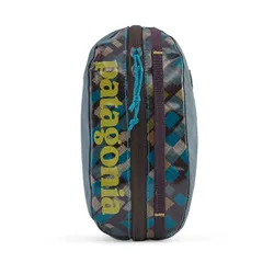 Kosmetyczka organizer Patagonia Black Hole Cube S - fitz roy patchwork / nouveau green