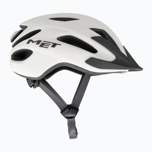 Kask rowerowy MET Crossover white matt