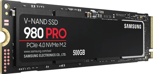 Samsung 980 PRO 500 GB Katı Hal Sürücüsü M. 2 2280 PCI-E x4 Gen4 NVMe (MZ-V8P500BW)