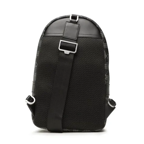 Geantă De Corp Lacoste Nh4131lx Monogram Noir Gris H45 Rucsac