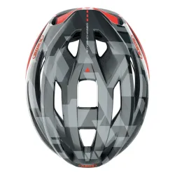 Kask rowerowy Abus StormChaser szaro-pomarańczowy