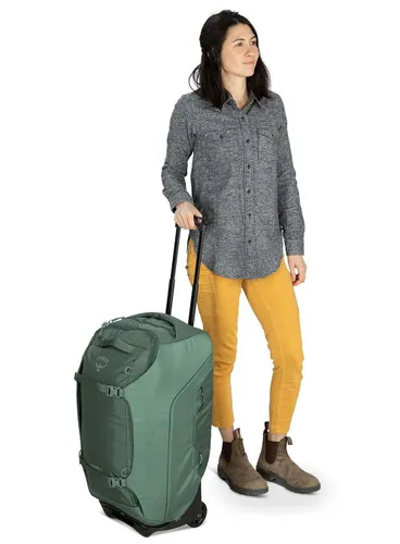 Сумка на колесиках рюкзак Osprey Sojourn 60-koseret green