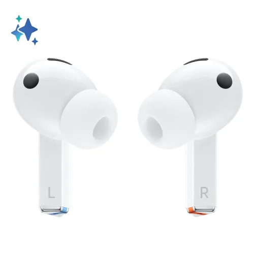 Słuchawki bezprzewodowe Samsung Galaxy Buds 3 Pro SM-R630NZW Dokanałowe Bluetooth 5.4 Biały