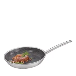 SPRING Cut Resist Pure – patelnia z powłoką nieprzywierającą śred. 20 cm stal nierdzewna 18/0