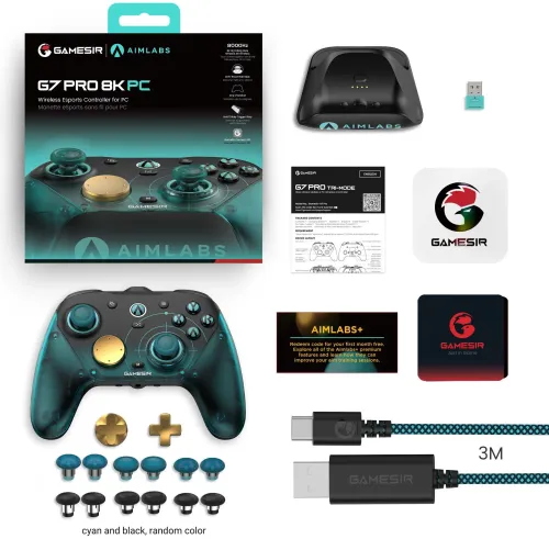 Pad GameSir G7 Pro 8K PC Aimlabs Edition Zielony