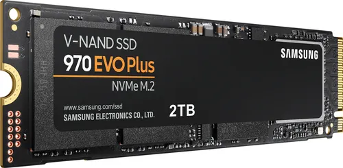 Samsung 970 EVO Plus SSD 2 TB M. 2 2280 PCI-E x4 Gen3 NVMe (MZ-V7S2T0BW)