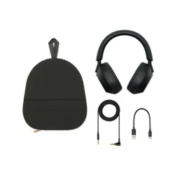 Słuchawki bezprzewodowe Sony WH-1000XM5 ANC Nauszne Bluetooth 5.2 Szary