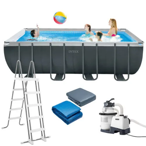 Basen ogrodowy stelażowy ULTRA XTR 549x274 x132 cm z pompą filtrującą INTEX 26356 NP