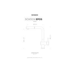 Bateria Schock Epos 540127 Magma Mosiądz