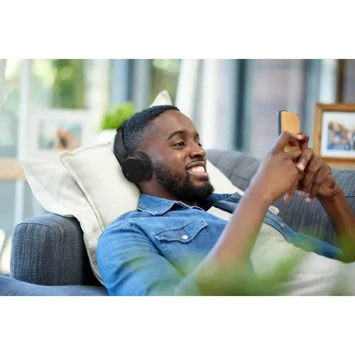 Słuchawki bezprzewodowe JVC HA-S36W-BU Nauszne Bluetooth 5.2 Czarny