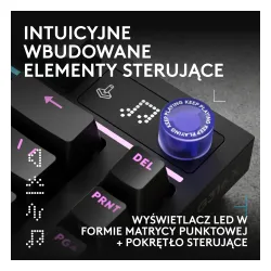 Klawiatura mechaniczna Logitech G316 X 75 Czarny