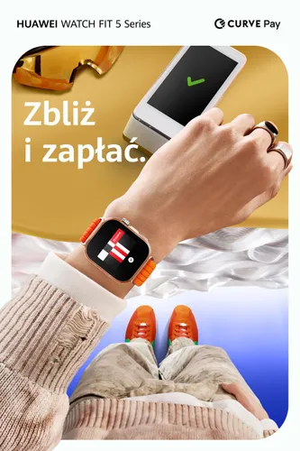 Smartwatch HUAWEI Watch Fit 5 Pro Biały