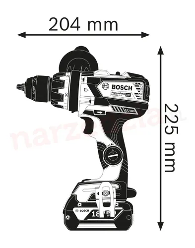 Bosch GSB 18V-110 C 18 V Akülü Matkap