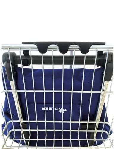 Coș de cumpărături Rolser I-MAX TWEED Folding-green