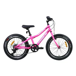 Rower dziecięcy INDIANA Figo 20 cali dla dziewczynki Różowy