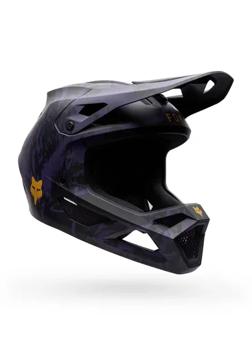Kask enduro Fox Rampage Img Print - steel grey