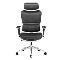 Fotel DIABLO CHAIRS V-Commander Biało-czarny