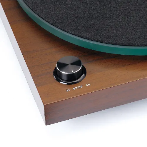 Gramofon Lenco LBT-225WA Manualny Napęd paskowy Przedwzmacniacz Bluetooth Orzech