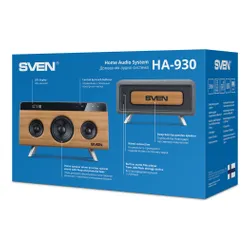 Głośnik mobilny SVEN HA-930 Radio FM Brązowy