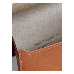 Bellroy Under Cover RFID Card Wallet - карамель