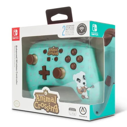 Геймпад PowerA Enhanced Animal Crossing K.K Slider к Nintenк Switch Беспроводной