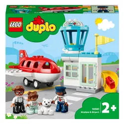 LEGO Duplo Uçak ve Havaalanı (10961)