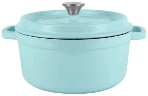 Garnek żeliwny VINTAGE CUISINE VC2P2619BF20CP Miętowy 26 cm