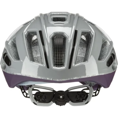 Kask rowerowy Uvex Gravel-X szaro-fioletowy