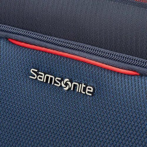 Средний расширяемый чемодан Samsonite Dynamore-blue