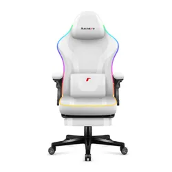 Fotel HUZARO Force 4.6 RGB Biały