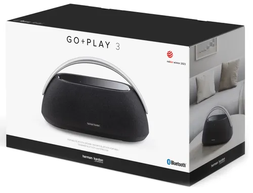 Głośnik mobilny HARMAN KARDON GO+ Play 3 Czarny