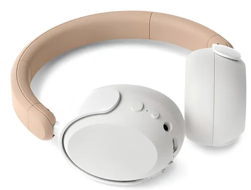 Słuchawki nauszne PHILIPS TAK5500AL ANC Beżowo-biały