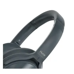 Słuchawki bezprzewodowe Hune Fauna ANC Nauszne Bluetooth 5.3 Szary